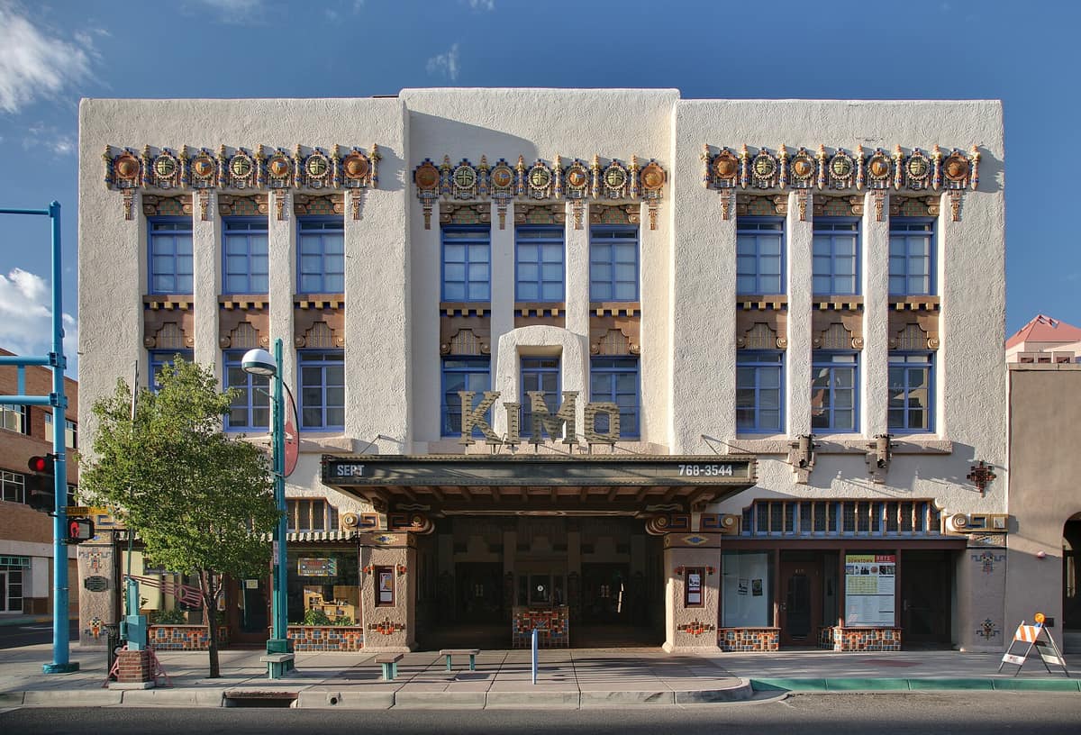 The KiMo Theatre on Central Avenue